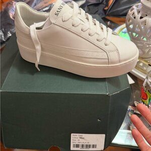White Women's Athletic Sneakers